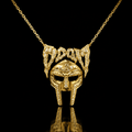 MFD Solid Gold Chain with Diamond Pendant BMD