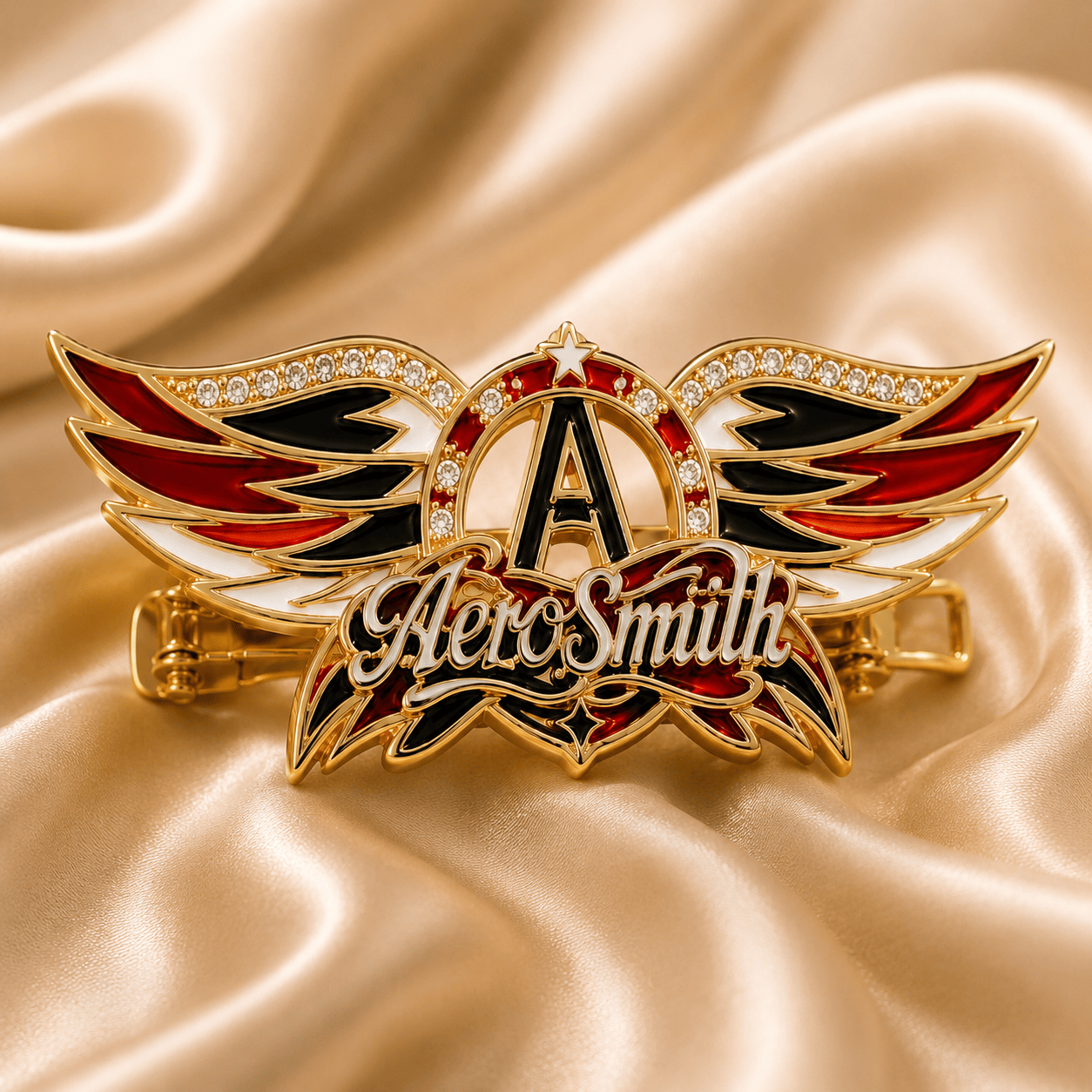 AER Elegant Gold Hair Clip For Women TMH