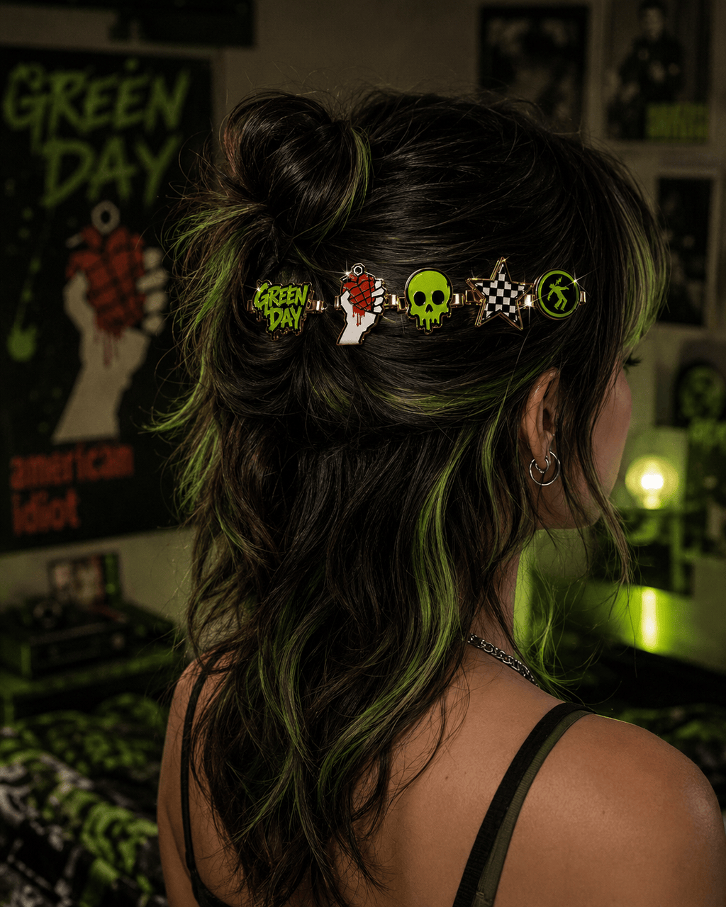 GRD Elegant Gold Mini Barrettes for Women TMH
