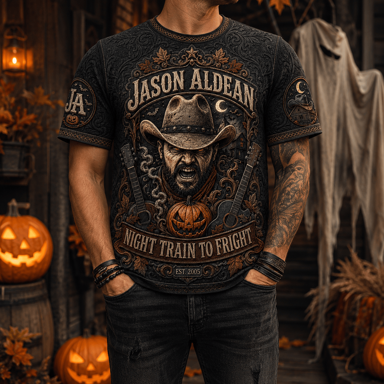 PREMIUM JSA 3D EMBOSS SHIRT NTVA