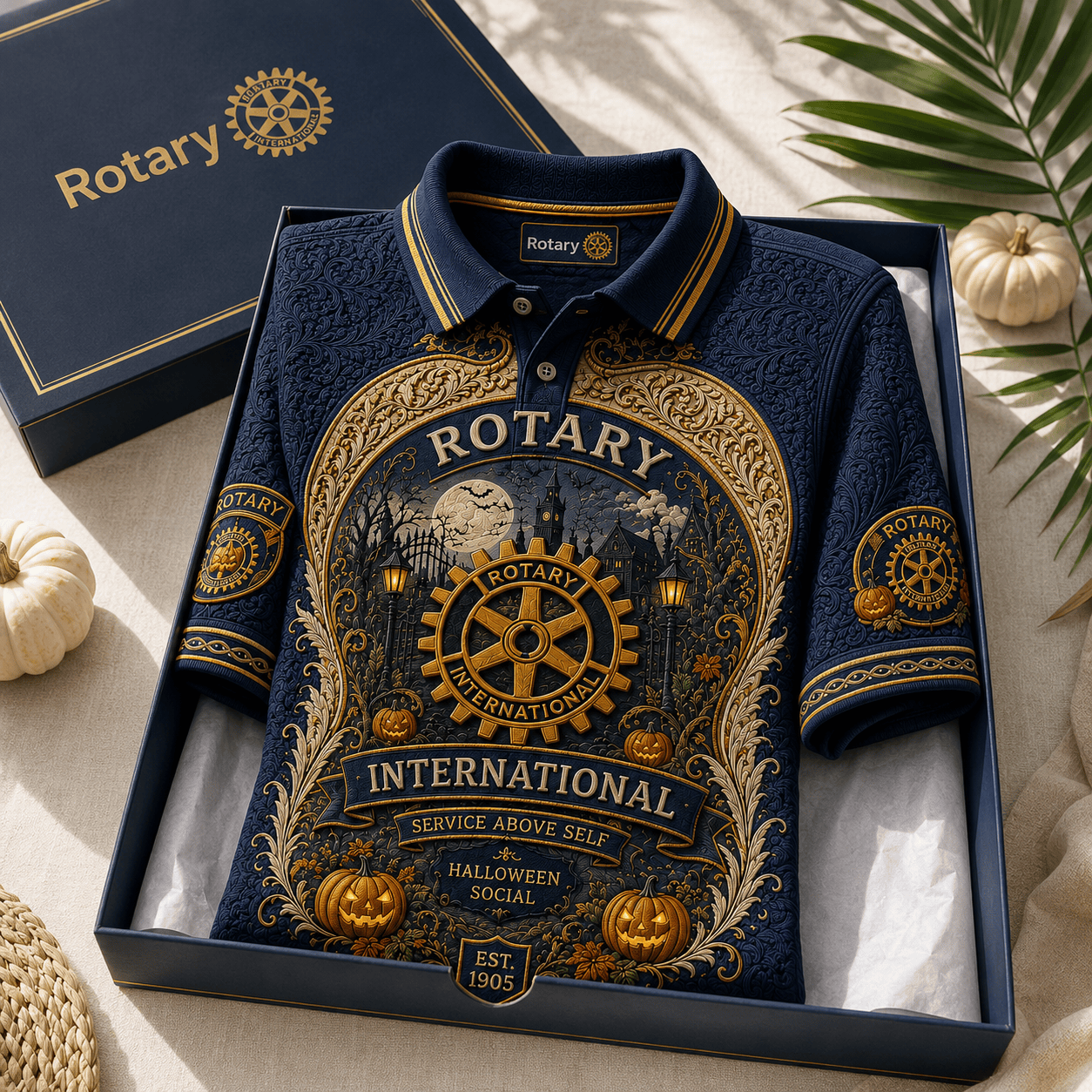 PREMIUM RI EMBOSS POLO SHIRT NTNA