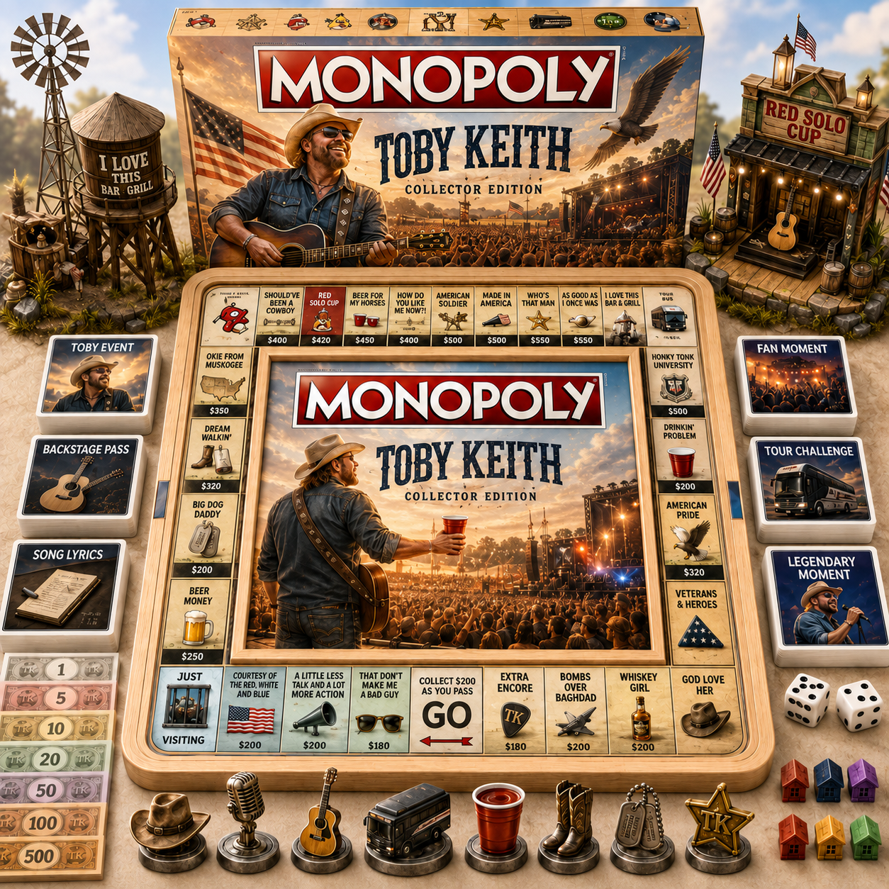 Premium TBKH Board Game TMH